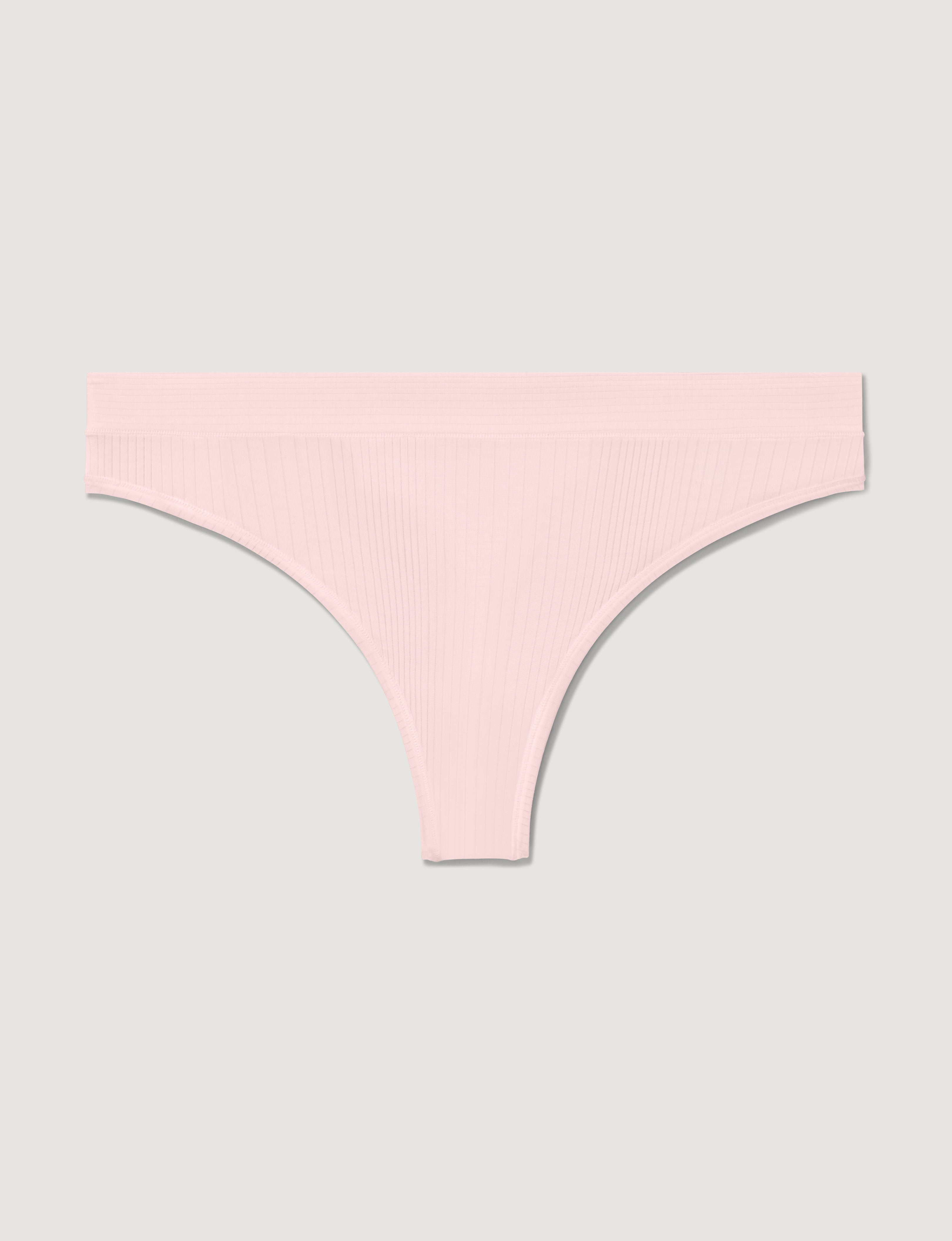 Women's Second Skin Luxe Rib Thong