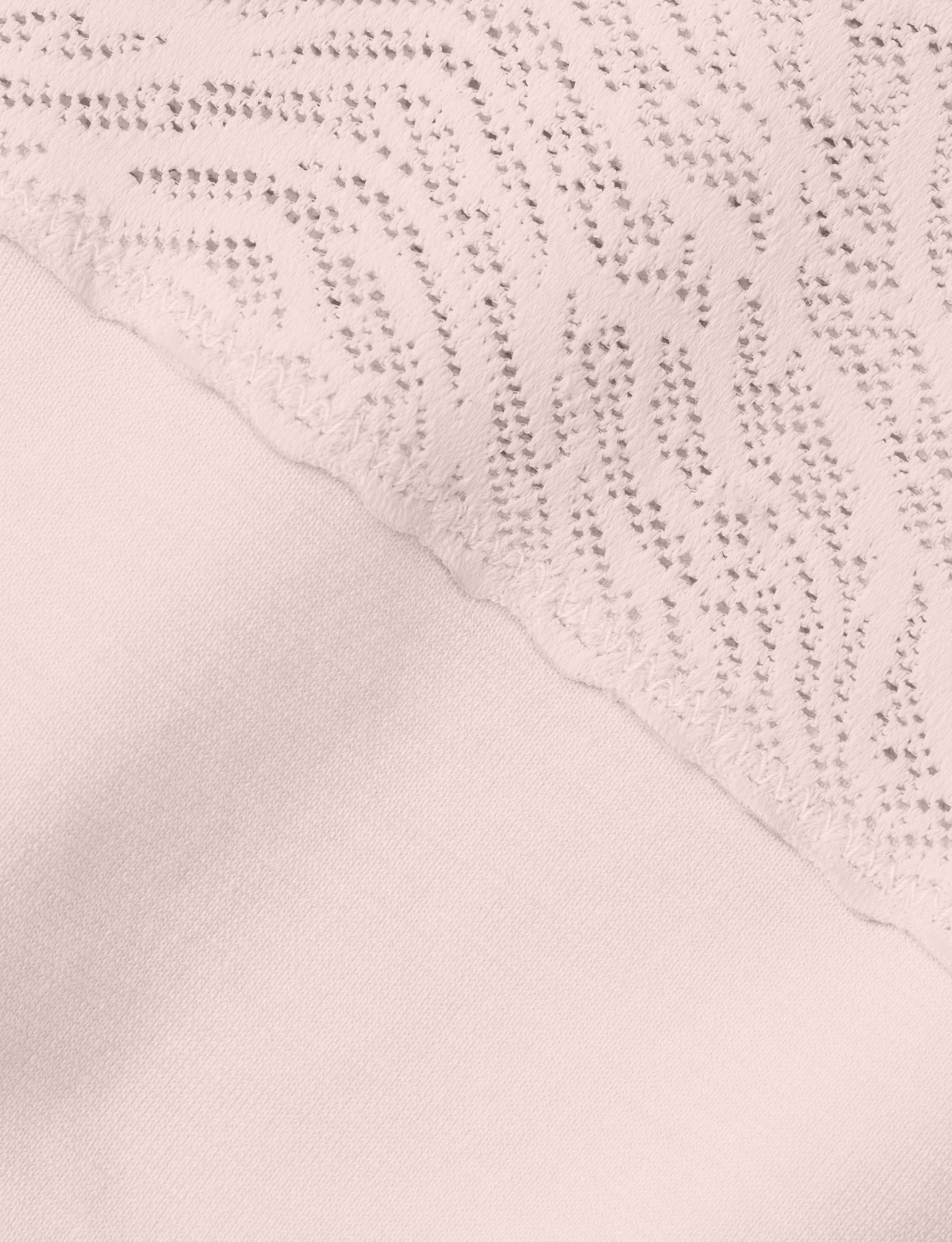 Women's Cool Cotton High Rise Brief, Lace Waist