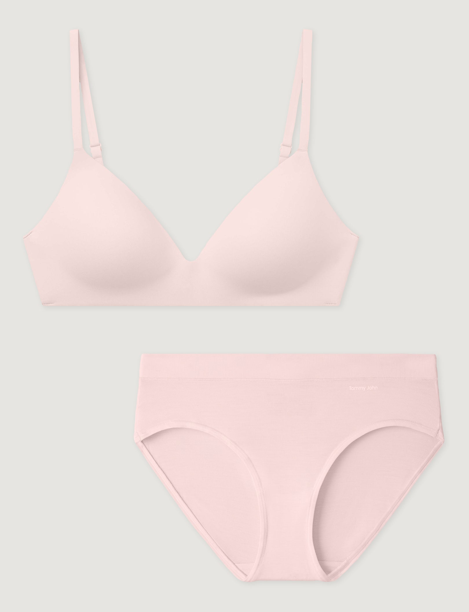 Second Skin Wireless T-Shirt Bra & Brief Set