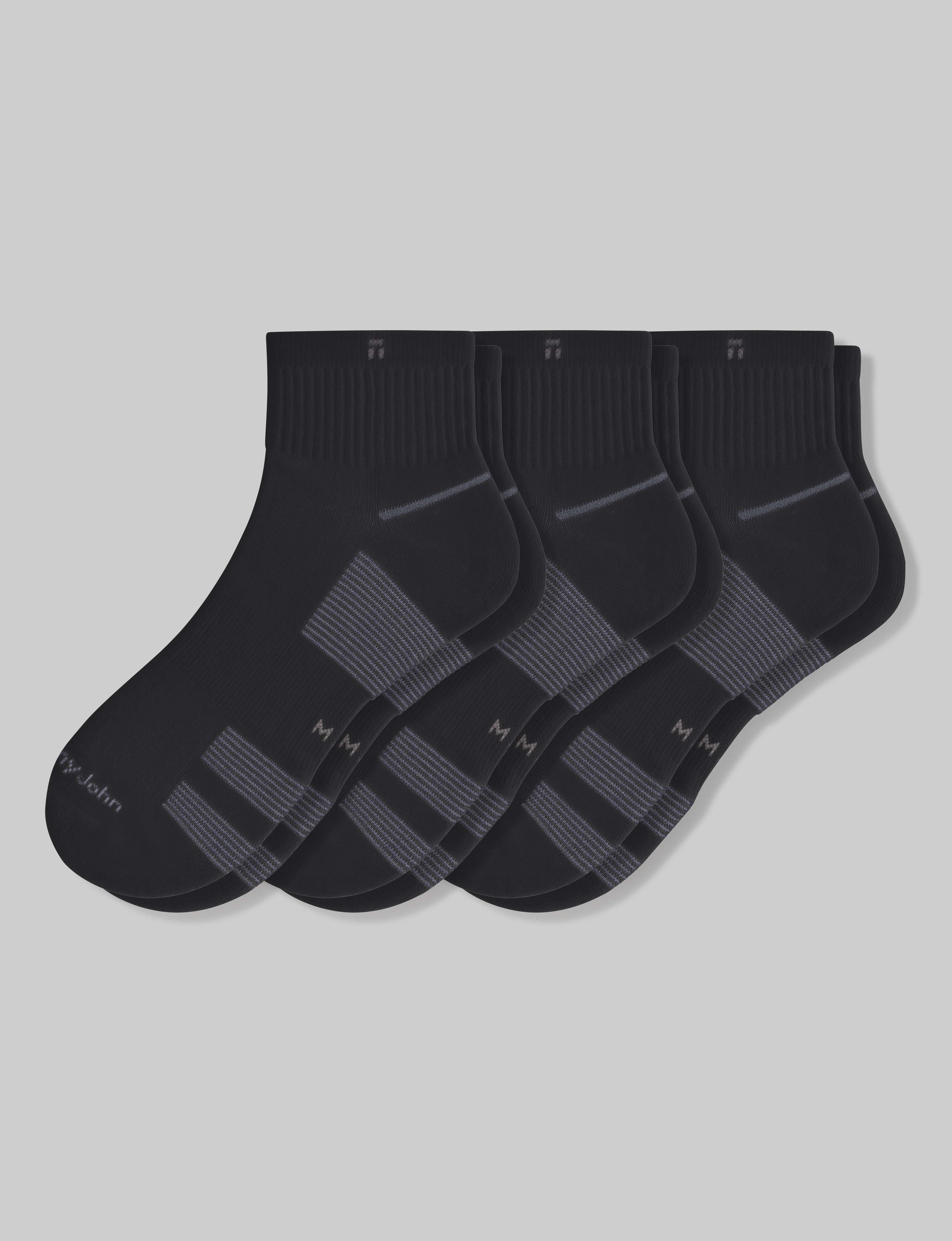 Performance Quarter Crew Sock (3-Pack)