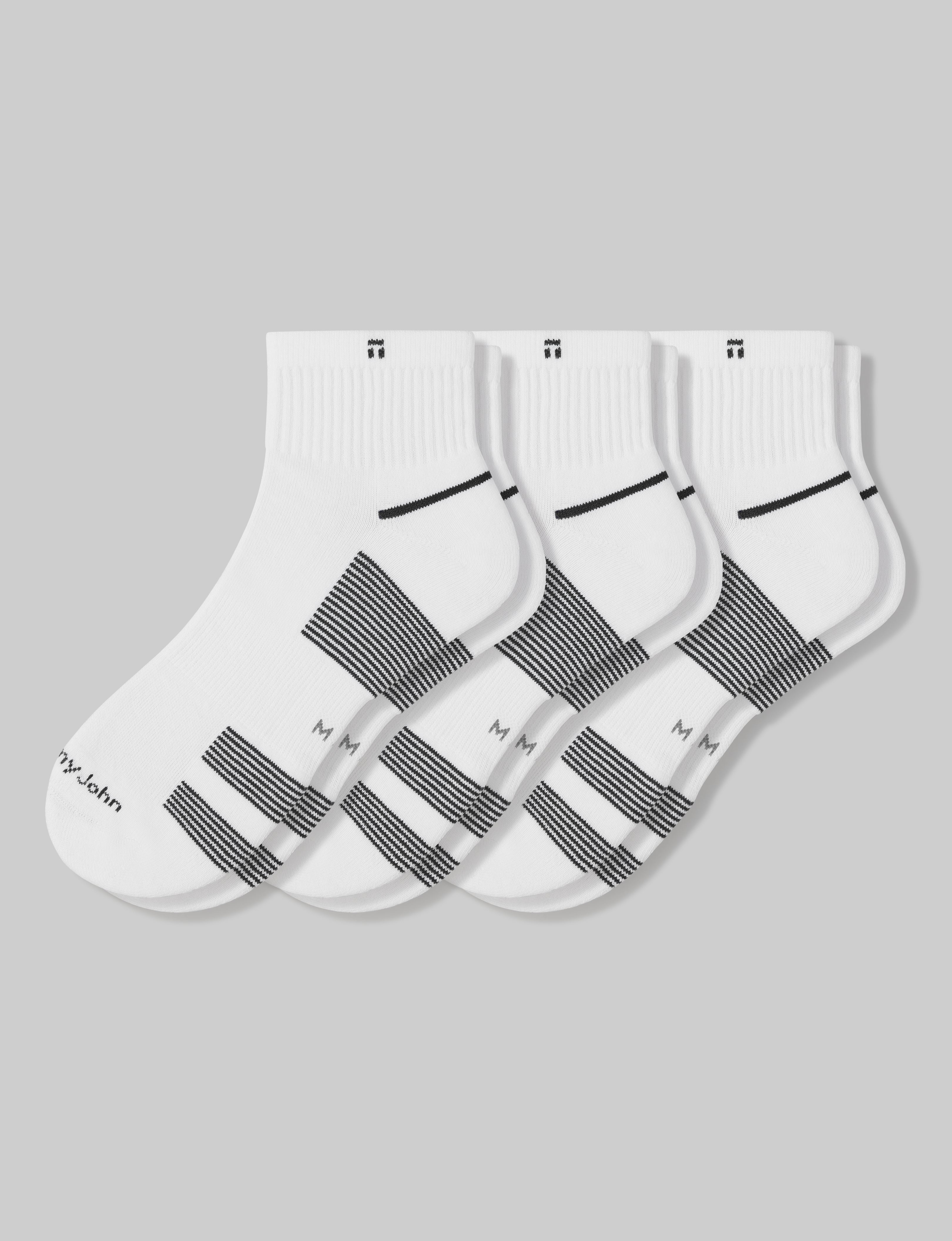 Performance Quarter Crew Sock (3-Pack)