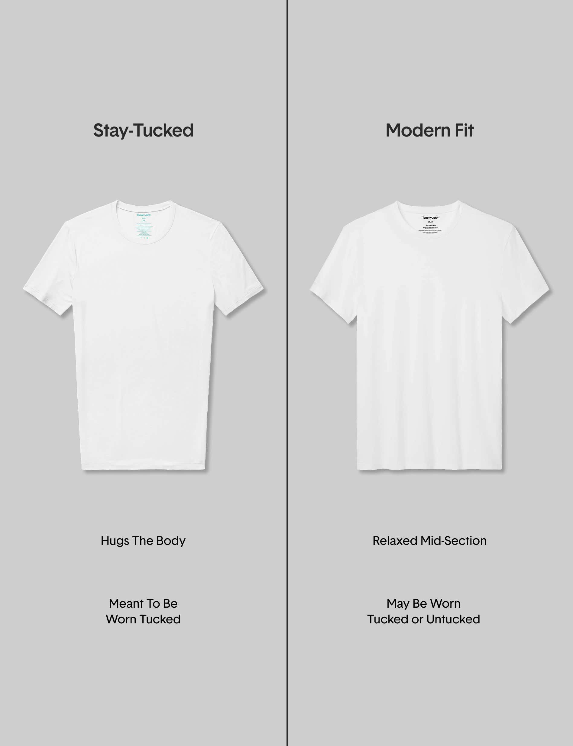 Second Skin Deep V-Neck Stay-Tucked Undershirt