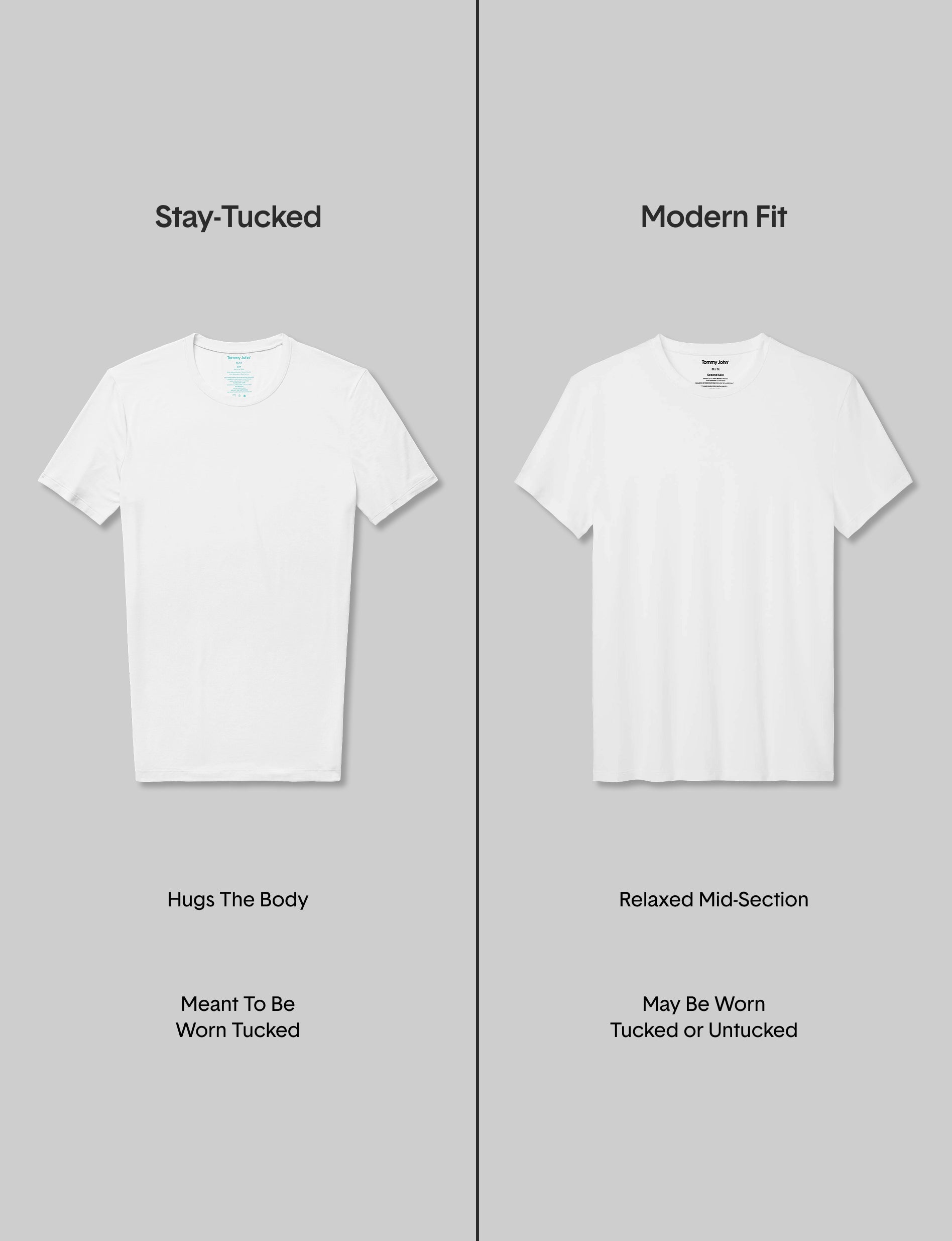 Cool Cotton Crew Neck Stay-Tucked Undershirt (3-Pack)